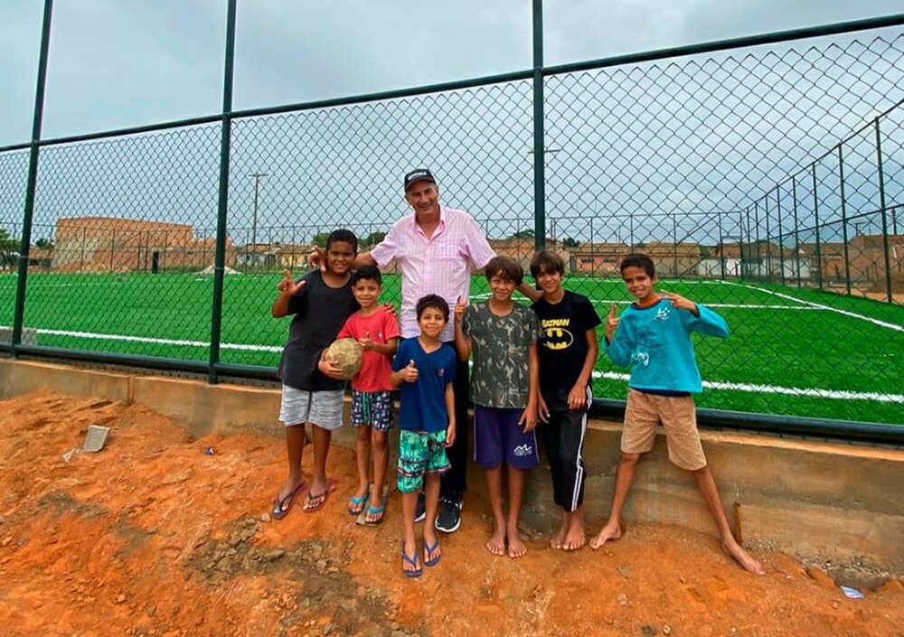 Areninha Society conquistada pelo prefeito Beto Pinto está obra em